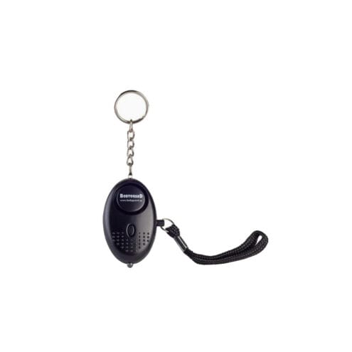 Överfallslarm Bodyguard Screamer 140 dB – nyckelring med LED