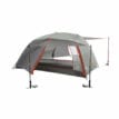 en öppen Big Agnes Copper Spur HV UL2 mtnGLO kupoltält för 2 personer