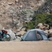lifestylebild på Big Agnes Copper Spur HV UL2 mtnGLO kupoltält för 2 personer