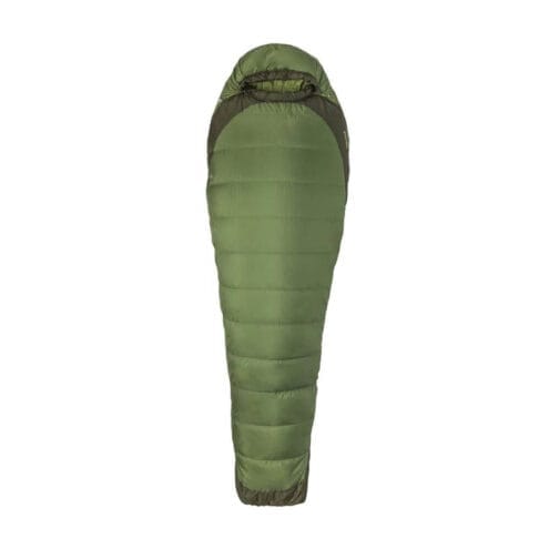 Marmot Trestles Elite Eco 30 med otbox som håller fötterna varma.