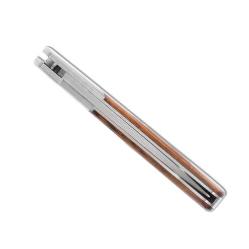 Fällkniven TK3Ic Desert Ironwood fällkniven är ihopvikt.