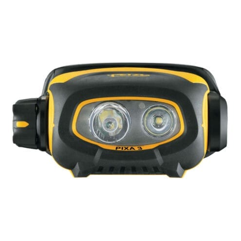 Tre ljuslägen med Pixa 3 från Petzl.
