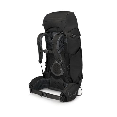 Baksidan av ryggsäck från osprey kyte 58.