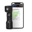 Överfallsspray från Plegium Smart i färgen svart och mobil.