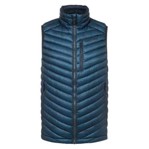 Astral Blue vattenavvisande Approach Down Vest dunväst från Black Diamond för Herr