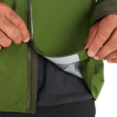 Hög kvalitet på skaljackan från Marmot Mitre Peak Jacket.