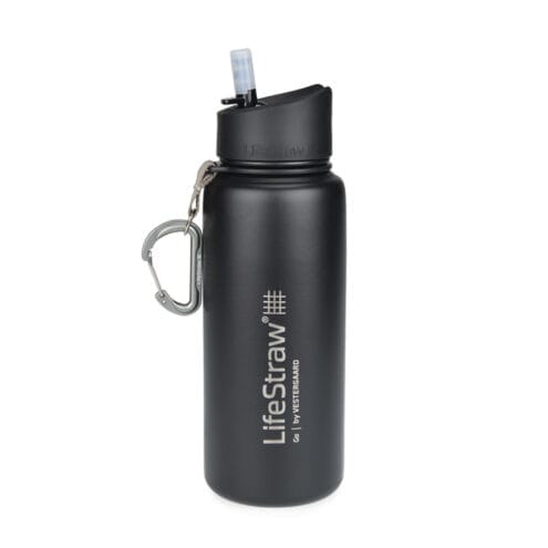 Go Stainless Steel från LifeStraw med vattenfilter.