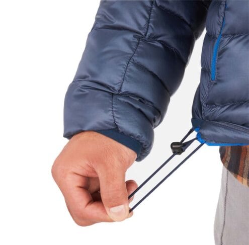 spänne på Marmot Hype Down Hoody dunjacka (herr)