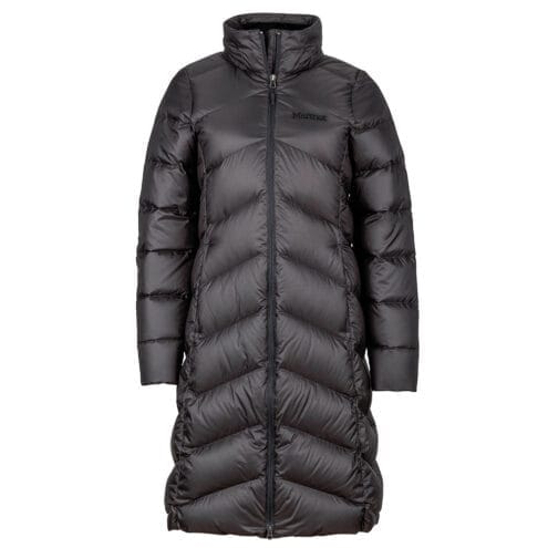 Svart skön dunjacka från Marmot Montreaux Coat.