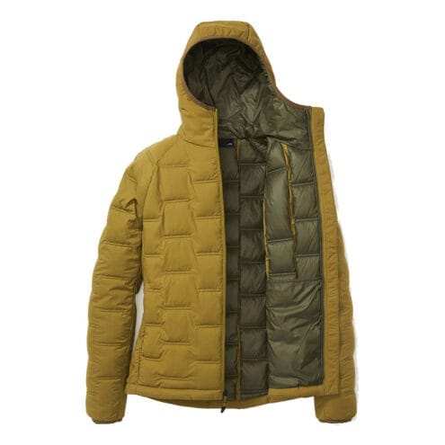 Insidan av WarmCube Active Novus från Marmot av återvunnen nylon.
