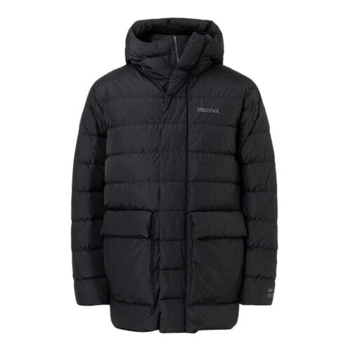 Lång vinterjacka från Marmot med GORE-TEX.