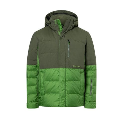Grön skidjacka för herr från Marmot Shadow Jacket.