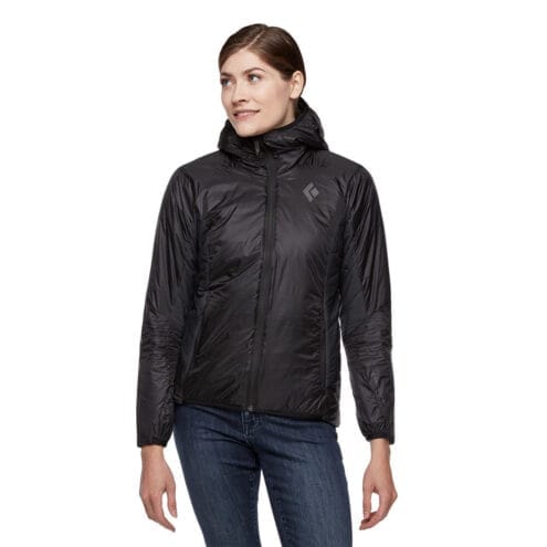 Damjacka Vision Hybrid Hoody från Black Diamond för alpina miljöer.