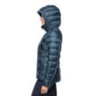 Black Diamond Vision Down Parka varm dunjacka (dam) från sidan på modell