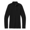 Bekväm underställströja för dam och dragkedja vid halsen från Smartwool Merino 250 Base Layer Crew för dam.