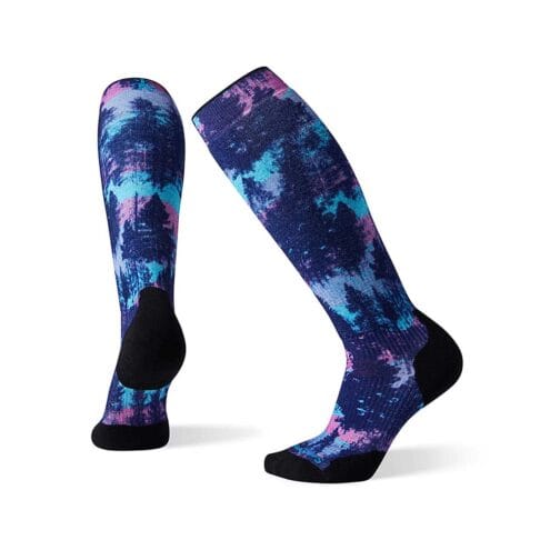 Hög skidstrumpa för dam från Women's PhD Snow Light Targeted Cushion Print från Smartwool.