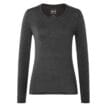 Grå underställströja i marinoull från super.natural base crew neck 230.