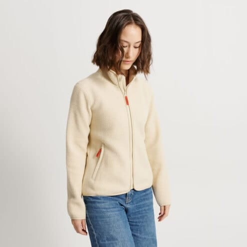 Tretorn Farhult Pile Jacket pilejacka (dam) på en modell