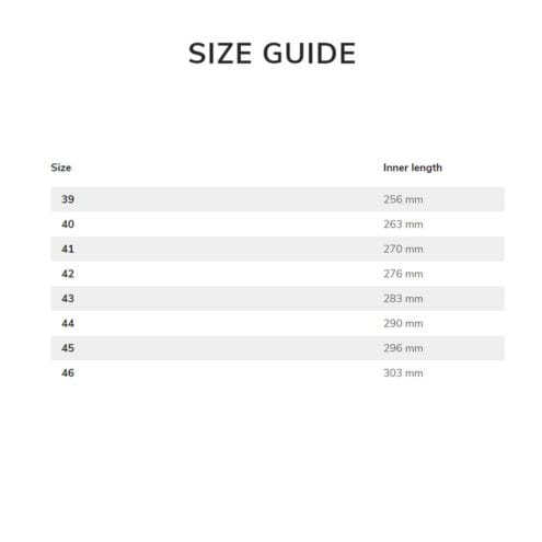 Storleksguide