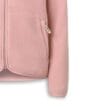 Närbild på Mysig pilejacka för dam från Tretorn Farhult Pile Jacket med dragkedja.