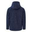 Baksidan av Tretorn Tech Fleece Hood i färgen navy.