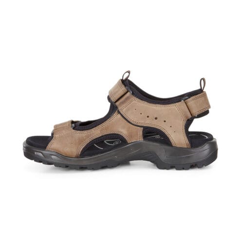 Bekväm herrsandal från Ecco i beige, till vänster