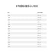 Storleksguide