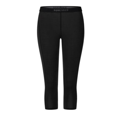 Underställsbyxor svart super.natural Base 3/4 Tight 175