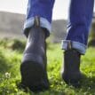 Baksida av Blundstone 500 boots (dam / herr / unisex)