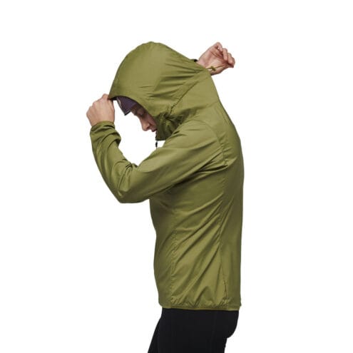 Alpin hoodie dam på modell