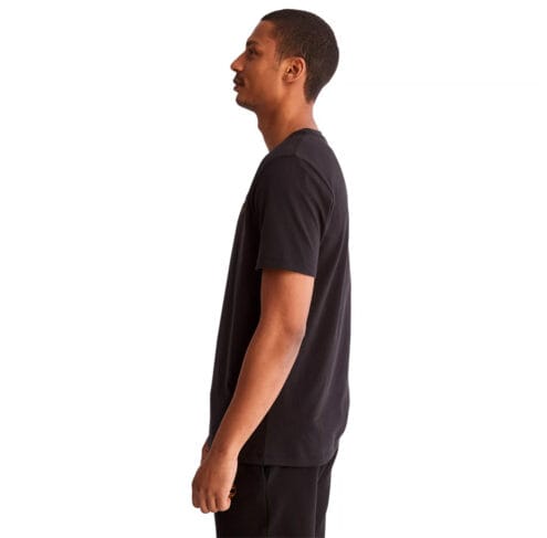 Timberland WWES Front Graphic Tee T-Shirt Regular (herr) på modell från sidan