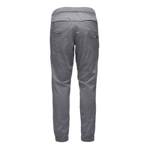 Baksidan av Black Diamond Notion Pants bomullsbyxor.