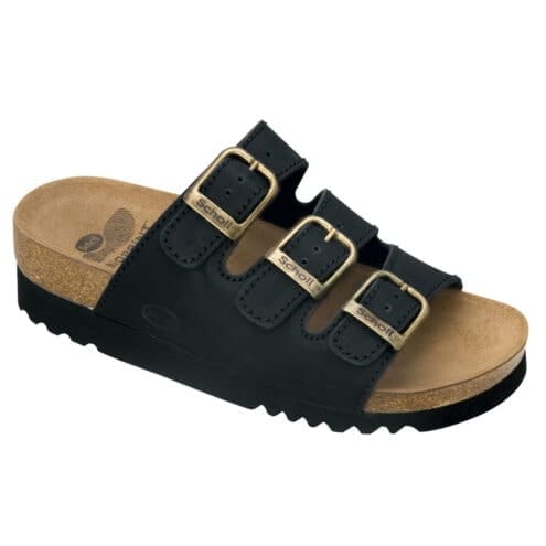 Scholl Rio sandal dam i färgen svart