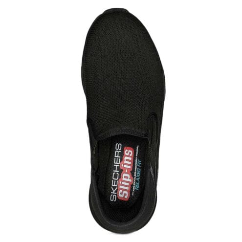 Skechers D'Lux Walker Oxford slip-Ins (herr) - ovanifrån