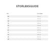 Storleksguide Wings neo