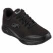 Bekväma promenadskor från Skechers Men's Arch Fit i färgen svart