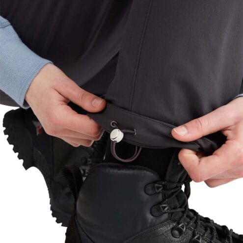 Närbild på Klättermusen Vanadis 3.0 Pants byxor med dragsko