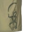 Närbild på tryck av Isbjörn LOGO tshirt.