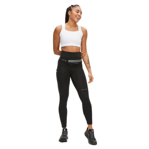 Röhnisch Thermal Tights (dam) framifrån på modell.