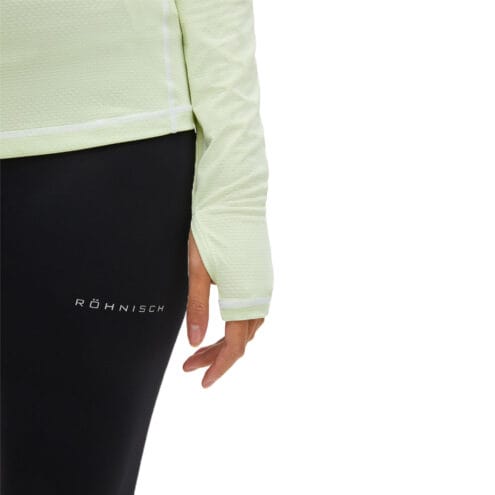 Närbild på ärm av Jacquard Long Sleeve