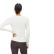 Röhnisch Jacquard Long Sleeve, Tofu med ryggen vänd mot kameran