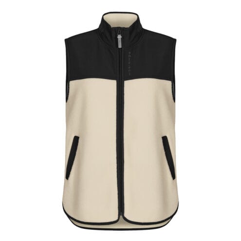 Phoebe Vest i färgen oyster gray