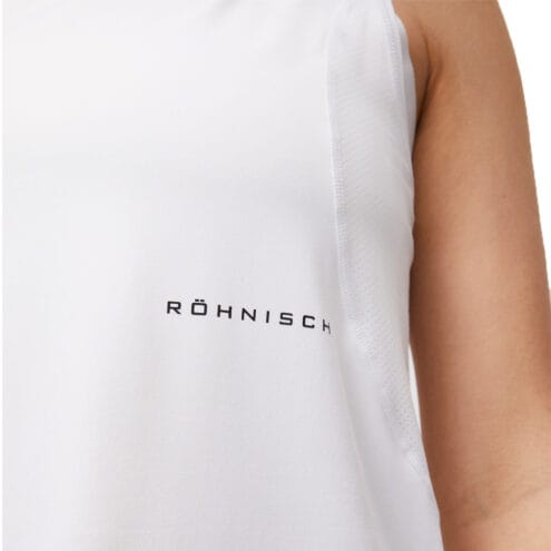 Närbild på logga på Röhnisch Streamline Tank Top (dam)