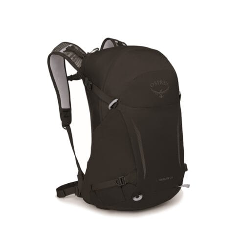 Osprey Hikelite 26 L praktisk ryggsäck i färgen svart