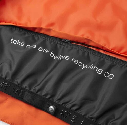 Insida foder av Reimatec winter jacket, Tieten