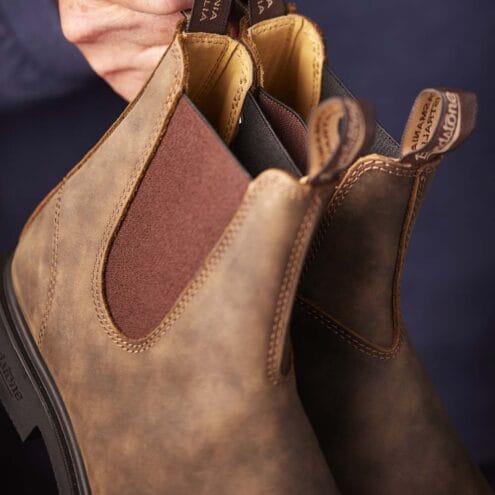 närbild av Blundstone 1306 chelseas (unisex)