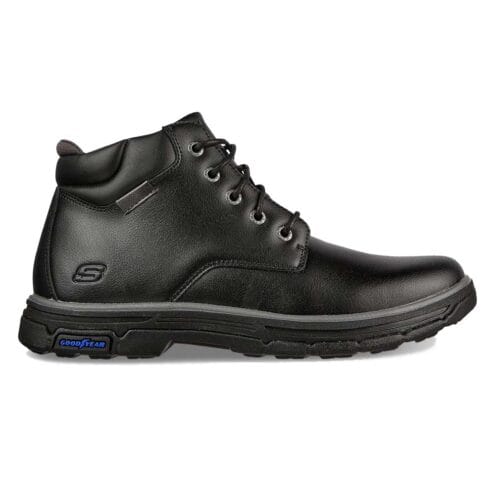 Skechers Relaxed Fit Segment 2.0 - Brogden svart känga