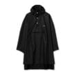 Framsida av Tretorn PU Light rainponcho i jet black