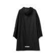 Baksida av Tretorn PU Light rainponcho i jet black