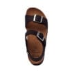 Scholl Filippa sandal i svart ovanifrån